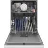 GE Profile Built-In Dishwasher With Piranha Hard Food Disposer (White) 24-in Energy Star Certified