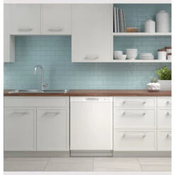 GE Profile Built-In Dishwasher With Piranha Hard Food Disposer (White) 24-in Energy Star Certified -Cheap My Cook Nest Store 23085974e L