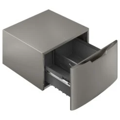 GE 16-in X 27.9-in Laundry Pedestal (Satin Nickel) 5 GE 16-in X 27.9-in Laundry Pedestal (Satin Nickel) -Cheap My Cook Nest Store 23085991b L