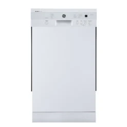 GE Compact Built-In Dishwasher - 18-in - White -Cheap My Cook Nest Store 23086006 L