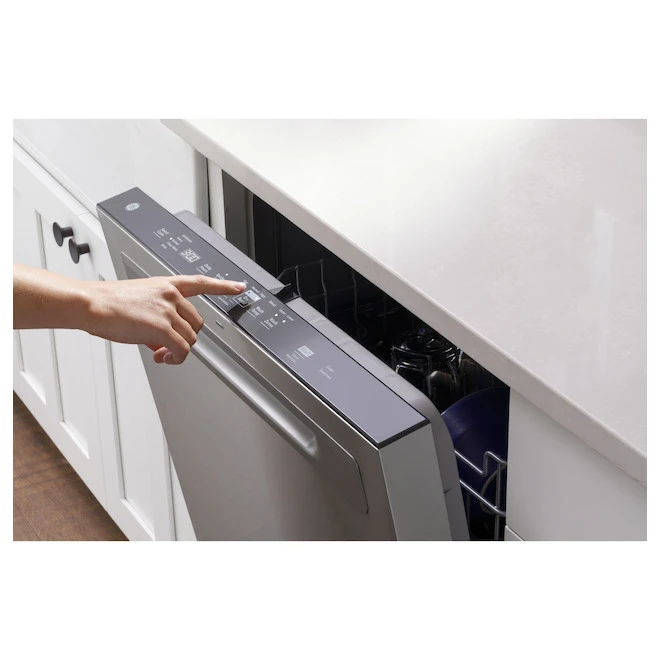 GE 50 DB 24-in Built-In Dishwasher (Fingerprint-Resistant Stainless Steel) ENERGY STAR Certified 1 GE 50 DB 24-in Built-In Dishwasher (Fingerprint-Resistant Stainless Steel) ENERGY STAR Certified