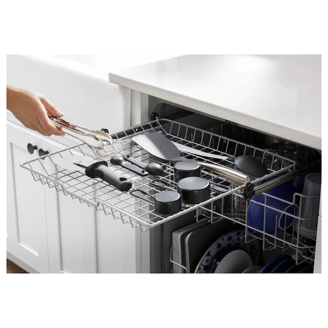 GE 50 DB 24-in Built-In Dishwasher (Fingerprint-Resistant Stainless Steel) ENERGY STAR Certified 2 GE 50 DB 24-in Built-In Dishwasher (Fingerprint-Resistant Stainless Steel) ENERGY STAR Certified - Image 2