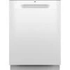 GE 24-in Built-in Dishwasher With 5 Cycles And 3 Wash Levels - White