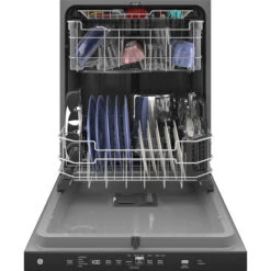 GE 24-in Built-in Dishwasher With 5 Cycles And 3 Wash Levels - White -Cheap My Cook Nest Store 23086020b L