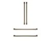 GE Café French Door Refrigerator Brushed Bronze Door Handle Set - 4 Handles