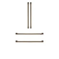 GE Café French Door Refrigerator Brushed Bronze Door Handle Set - 4 Handles
