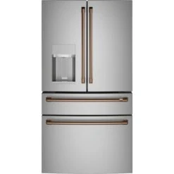 GE Café French Door Refrigerator Brushed Copper Door Handle Kit -Cheap My Cook Nest Store 23086029d L