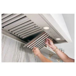 GE Duct-Free Insert For Use With Range Hood Stainless Steel 36-in