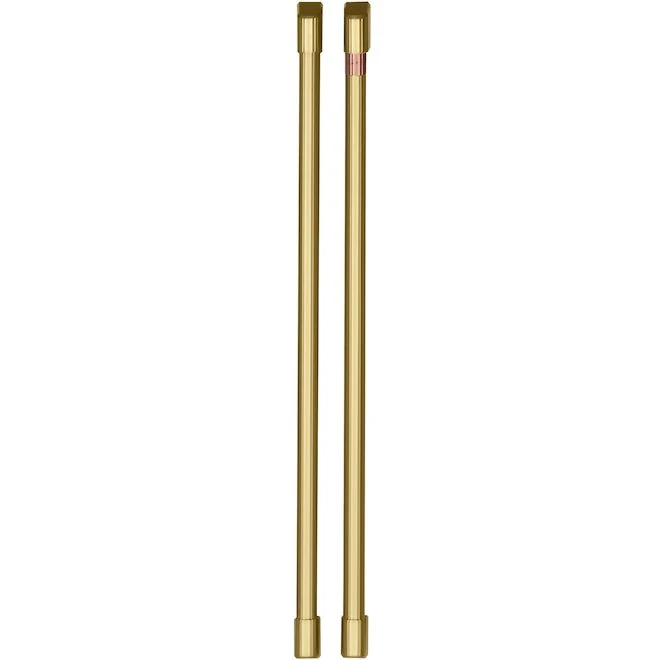 Café Handle Kit For Use With French Door Refrigerator (Brushed Brass) 2 Pieces 1 Café Handle Kit For Use With French Door Refrigerator (Brushed Brass) 2 Pieces