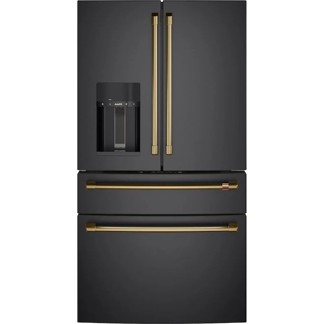 Café Handle Kit For Use With French Door Refrigerator (Brushed Brass) 4 Pieces 4 Café Handle Kit For Use With French Door Refrigerator (Brushed Brass) 4 Pieces - Image 4