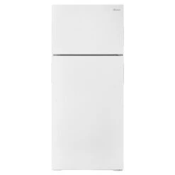 Amana Top-Freezer Refrigerator - 28-in - Multiple Storage Door - 16-cu Ft - White