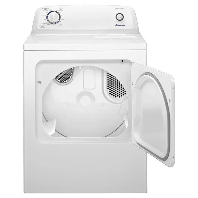 29in Gas Dryer - 6.5 Cu. Ft. - White 3 29in Gas Dryer - 6.5 Cu. Ft. - White - Image 3