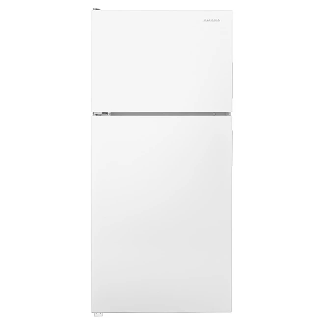 Amana Top-Freezer Refrigerator - 2 Humidity-Controlled Crispers - 18-cu Ft - White - 30-in 4 Amana Top-Freezer Refrigerator - 2 Humidity-Controlled Crispers - 18-cu Ft - White - 30-in - Image 4
