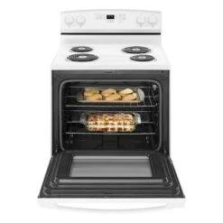 Electric Range Amana - White - 4.8-cu Ft - 30-in - Self-Cleaning Option -Cheap My Cook Nest Store 30005424d L