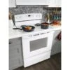 Electric Range Amana - White - 4.8-cu Ft - 30-in - Self-Cleaning Option