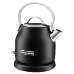 KitchenAid MAtte Black Small Electric Kettle - 1.25L