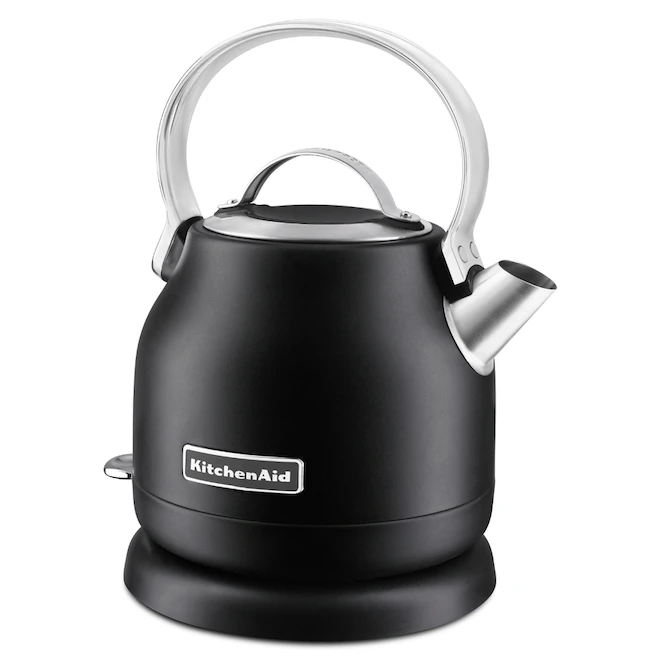 KitchenAid MAtte Black Small Electric Kettle - 1.25L 1 KitchenAid MAtte Black Small Electric Kettle - 1.25L