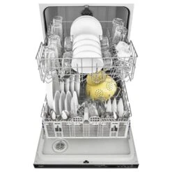 Whirlpool Built-In Dishwasher With Sensor Cycle - 24-in -Stainless Steel - 51-dB - ENERGY STAR -Cheap My Cook Nest Store 30005517b L