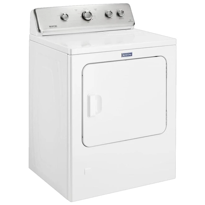Maytag 7-cu Ft Electric Dryer - White 1 Maytag 7-cu Ft Electric Dryer - White
