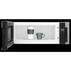 Whirlpool Low-Profile Over-the-Range Microwave - 900 W - 1.1-cu Ft - Stainless Steel -Cheap My Cook Nest Store 30005765c L