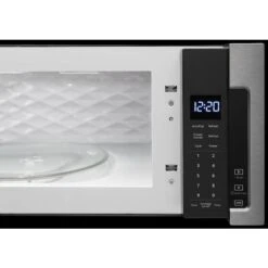 Whirlpool Low-Profile Over-the-Range Microwave - 900 W - 1.1-cu Ft - Stainless Steel -Cheap My Cook Nest Store 30005765e L