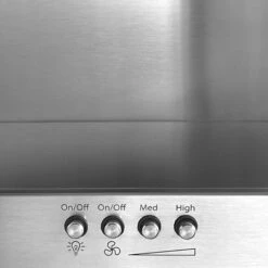 Whirlpool Wall Mount Chimney Range Hood - 30" - 400 CFM - Stainless Steel -Cheap My Cook Nest Store 30005801b L