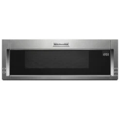 KitchenAid Low-Profile Over-the-Range Microwave - 900 W - 1.1-cu Ft - Stainless Steel -Cheap My Cook Nest Store 30005837 L