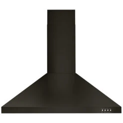Whirlpool Wall Chimney Hood - 30" - 400 CFM - 69 DBA - Black SS -Cheap My Cook Nest Store 30006216 L