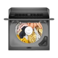 Whirlpool High Efficiency Top Load Washer - 5.4-cu Ft - 750 RPM - Chrome Shadow - Active Bloom Technology
