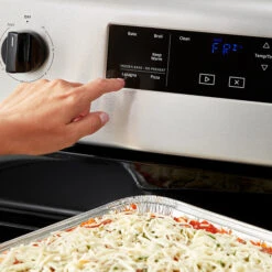 Whirlpool Stainless Steel Freestanding Electric Range - Smooth 4 Burner Cooktop - Self-Cleaning - 5.3-cu Ft -Cheap My Cook Nest Store 30006525c L