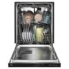 Whirlpool Large-Capacity Built-In Dishwasher With Hidden Controls - 47 DB - 24-in - Black