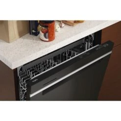 Whirlpool Large-Capacity Built-In Dishwasher With Hidden Controls - 47 DB - 24-in - Black -Cheap My Cook Nest Store 30006553e L
