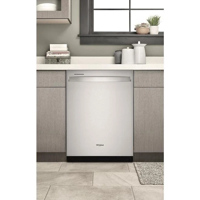 Whirlpool Built-In Dishwasher With Tall Tub And Third Rack - 24-in - Stainless Steel 3 Whirlpool Built-In Dishwasher With Tall Tub And Third Rack - 24-in - Stainless Steel - Image 3