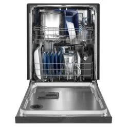 Maytag Built-In PowerBlast Dual Power Filtration Stainless Steel Tub Dishwasher - 50-dB - 24-in - Stainless Steel 9 Maytag Built-In PowerBlast Dual Power Filtration Stainless Steel Tub Dishwasher - 50-dB - 24-in - Stainless Steel -Cheap My Cook Nest Store 30006555d L