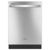 Whirlpool Built-In Dishwasher With Hidden Controls - 24-in - Stainless Steel