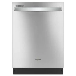 Whirlpool Built-In Dishwasher With Hidden Controls - 24-in - Stainless Steel