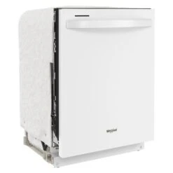 Whirlpool Built-In Dishwasher With Tall Tub And Third Rack - 24-in - White -Cheap My Cook Nest Store 30006573b L
