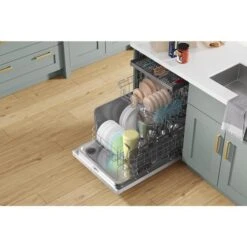 Whirlpool Built-In Dishwasher With 3rd Rack - 24-in - White 7 Whirlpool Built-In Dishwasher With 3rd Rack - 24-in - White -Cheap My Cook Nest Store 30006574c L