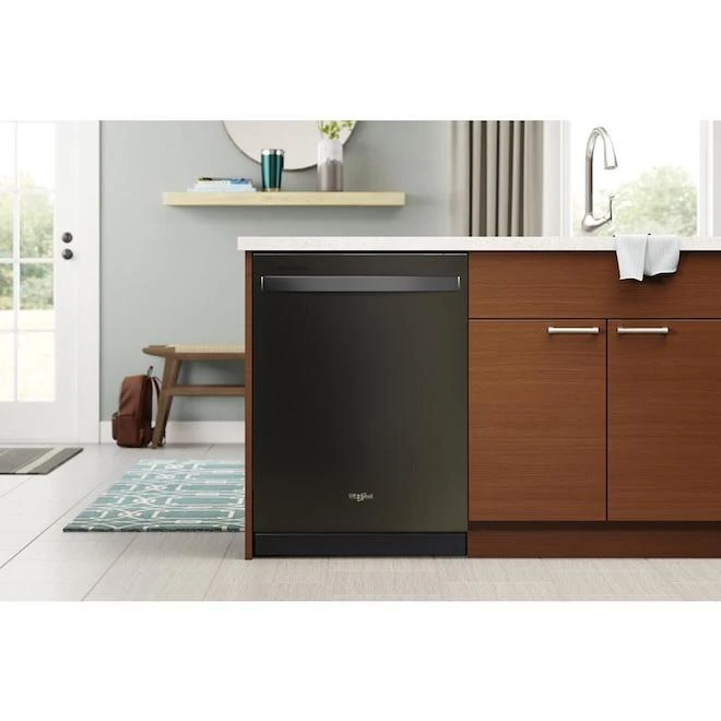 Whirlpool Built-In Dishwasher With Tall Tub And Third Rack - 24-in - Black Stainless Steel 3 Whirlpool Built-In Dishwasher With Tall Tub And Third Rack - 24-in - Black Stainless Steel - Image 3