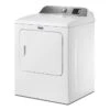 Maytag 7.0-cu Ft Electric Dryer - Reversible Door - Moisture Sensing - White