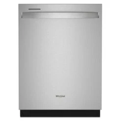 Whirlpool 47 DB Filtration Built-In Dishwasher (Fingerprint-Resistant Stainless Steel) (24-in) ENERGY STAR Certified -Cheap My Cook Nest Store 30006686 L