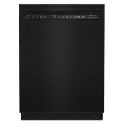 KitchenAid 24-in Built-In Dishwasher - 47 DB - Water Filtration - Black -Cheap My Cook Nest Store 30006692 L