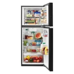 Whirlpool Whirpool 11.6-cu Ft Black Top Freezer Refrigerator - 24-in -Cheap My Cook Nest Store 30006729d L