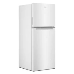 Whirlpool Whirpool 11.6-cu Ft White Top Freezer Refrigerator - 24-in -Cheap My Cook Nest Store 30006730b L
