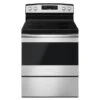 Amana Electric Range 30-in With Self-Clean Option Stainless Steel