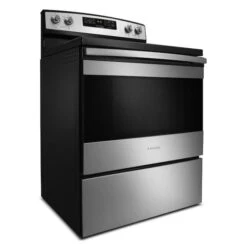Amana Electric Range 30-in With Self-Clean Option Stainless Steel -Cheap My Cook Nest Store 30006763b L