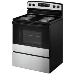 Amana 30-in Electric Range With Bake Assist Temps In Stainless Steel -Cheap My Cook Nest Store 30006764b L