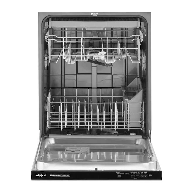Whirlpool Stainless Steel Built-in Quiet Dishwasher - 24-in - Pocket Handle - 3rd Rack 3 Whirlpool Stainless Steel Built-in Quiet Dishwasher - 24-in - Pocket Handle - 3rd Rack - Image 3