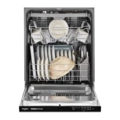 Whirlpool Stainless Steel Built-in Quiet Dishwasher - 24-in - Pocket Handle - 3rd Rack 8 Whirlpool Stainless Steel Built-in Quiet Dishwasher - 24-in - Pocket Handle - 3rd Rack -Cheap My Cook Nest Store 30006779d L