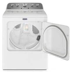 Maytag 7 Cu. Ft. Side Swing Door - Portable Vented Gas Dryer (White) -Cheap My Cook Nest Store 30006784b L